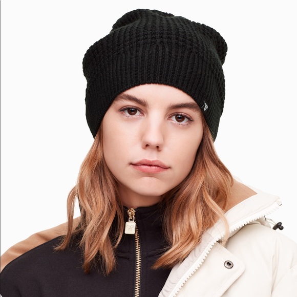 Aritzia Accessories - 🔥 4/$20 TNA (Aritzia) Black Alps Slouchy Beanie